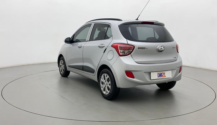 2015 Hyundai Grand i10 SPORTZ 1.2 KAPPA VTVT, Petrol, Manual, 68,443 km, Left Back Diagonal