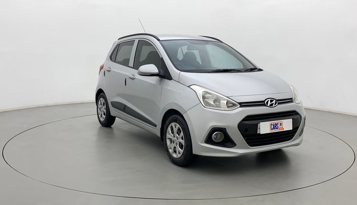 2015 Hyundai Grand i10 SPORTZ 1.2 KAPPA VTVT, Petrol, Manual, 68,443 km, Right Front Diagonal