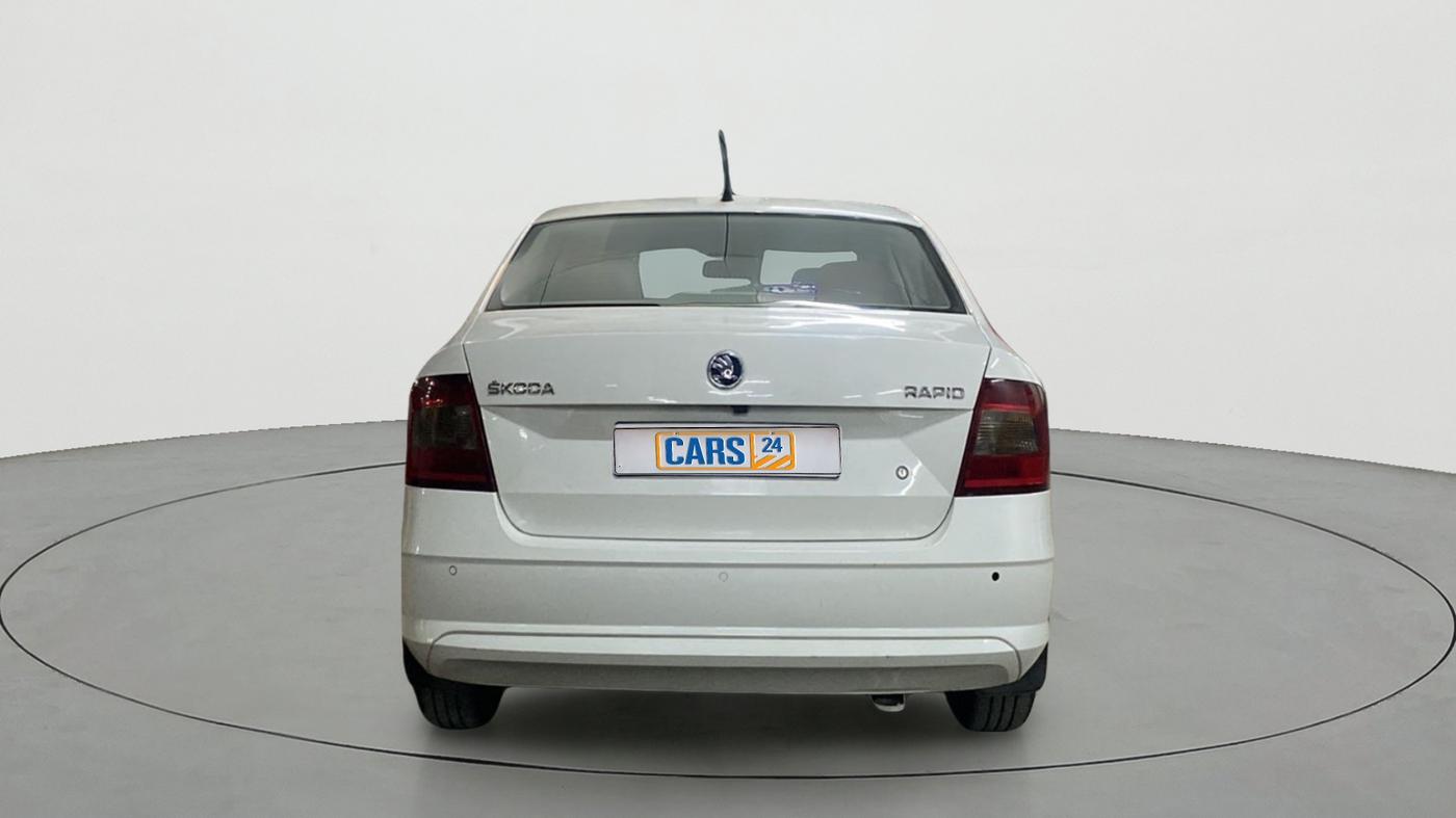 2019 Skoda Rapid 1.5 TDI MT AMBITION, Diesel, Manual, 46,027 km, Back/Rear