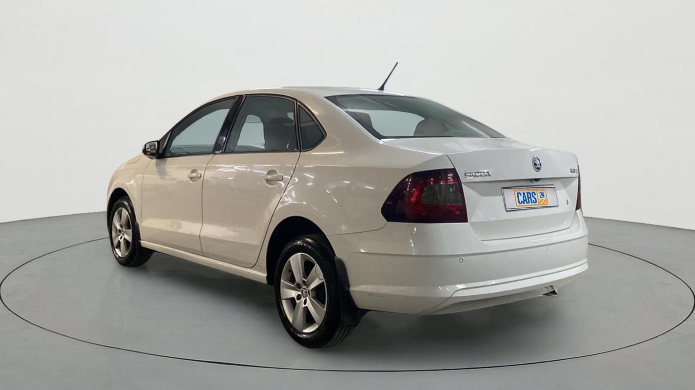 2019 Skoda Rapid 1.5 TDI MT AMBITION, Diesel, Manual, 46,027 km, Left Back Diagonal