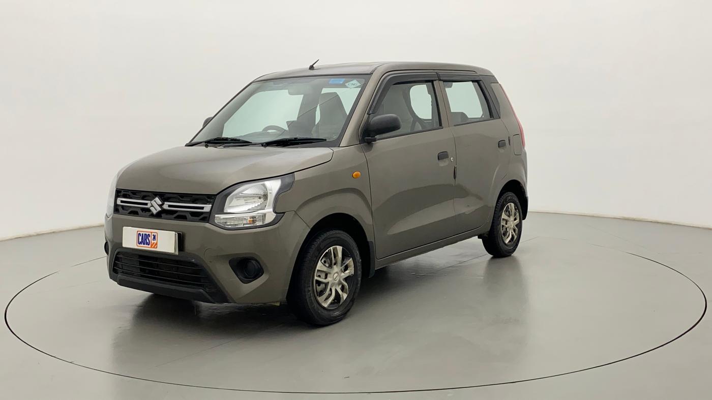 2020 Maruti New Wagon-R LXI CNG 1.0, CNG, Manual, 73,629 km, Left Front Diagonal