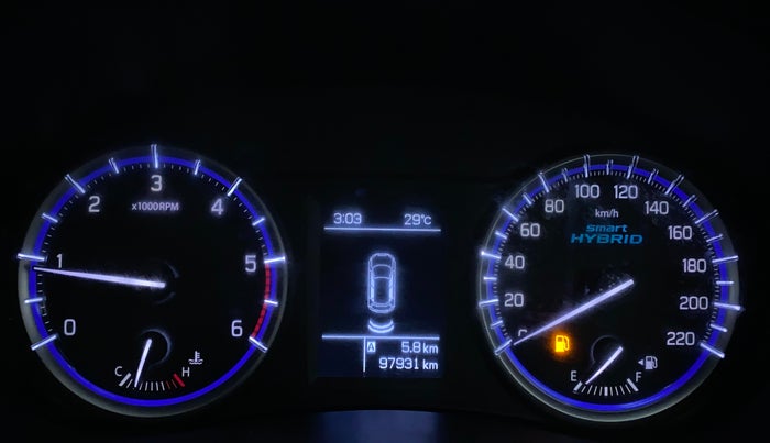 2018 Maruti S Cross ZETA 1.3, Diesel, Manual, 97,931 km, Odometer Image