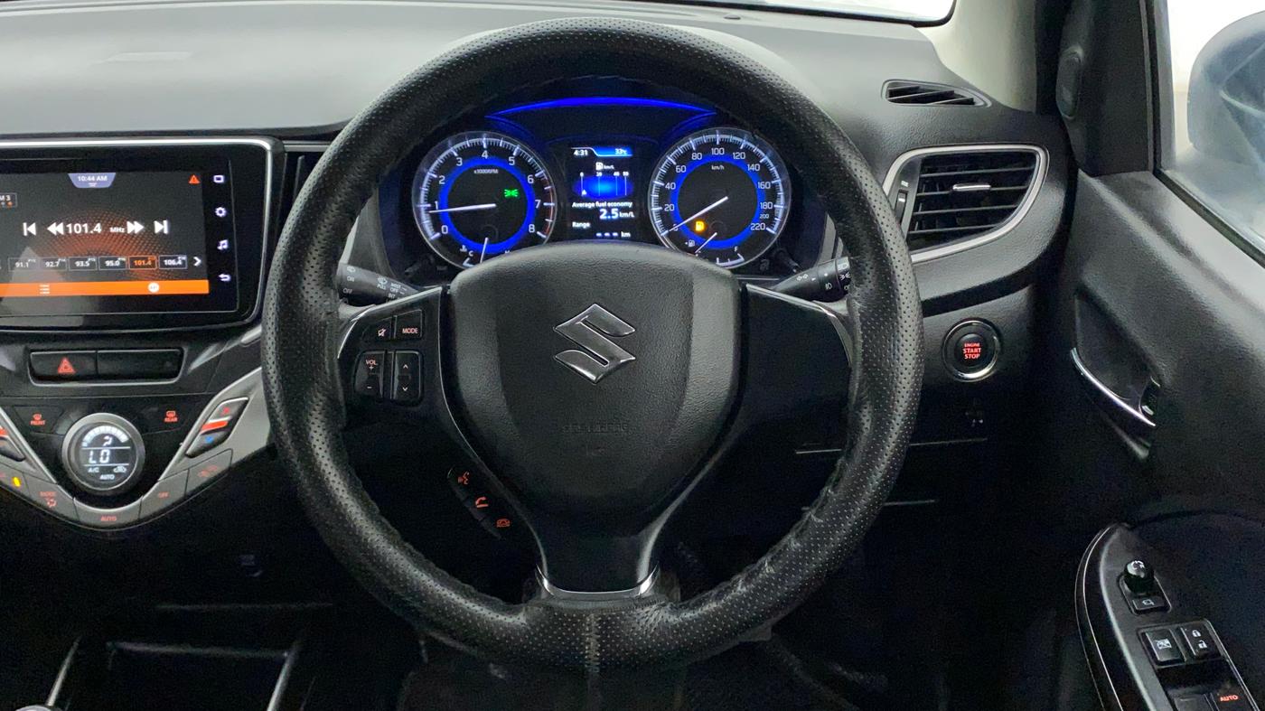 2019 Maruti Baleno ZETA PETROL 1.2, Petrol, Manual, 20,306 km, Steering Wheel Close Up