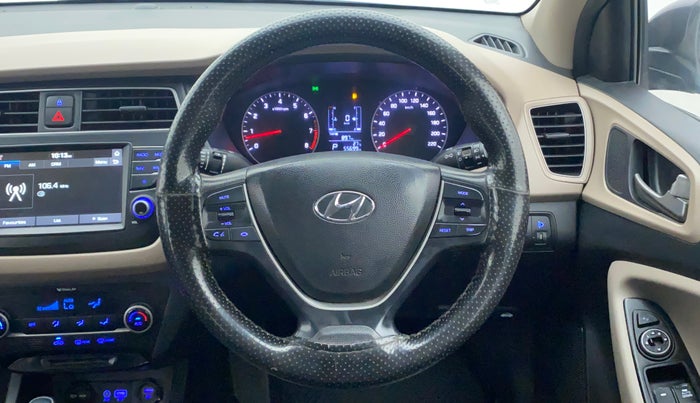 2018 Hyundai Elite i20 ASTA 1.2  CVT, Petrol, Automatic, 56,112 km, Steering Wheel Close Up