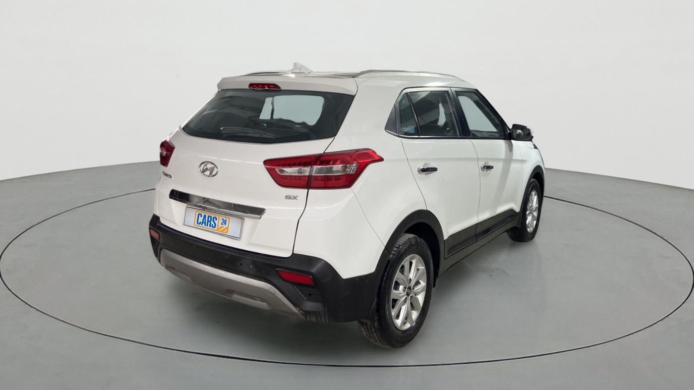 2020 Hyundai Creta SX 1.6 PETROL, Petrol, Manual, 27,959 km, Right Back Diagonal