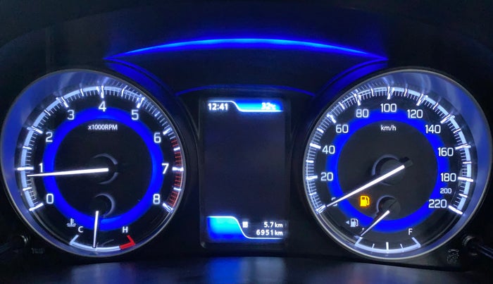 2022 Maruti Baleno ZETA PETROL 1.2, Petrol, Manual, 6,951 km, Odometer Image