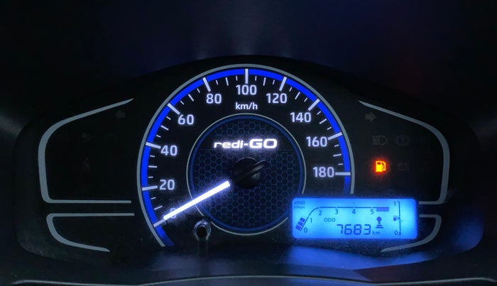 2021 Datsun Redi Go T(O) 1.0, Petrol, Manual, 7,683 km, Odometer Image