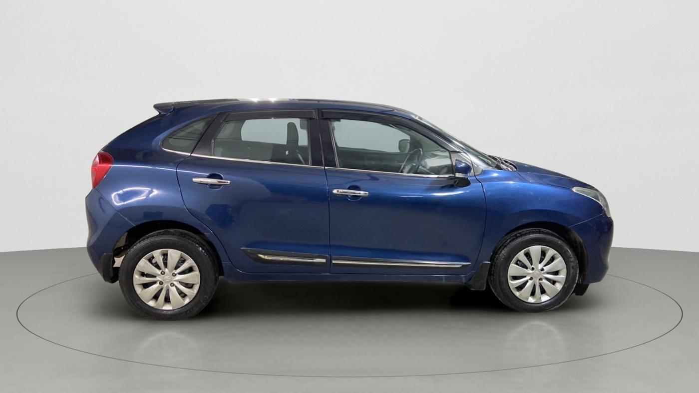 2017 Maruti Baleno DELTA PETROL 1.2, Petrol, Manual, 56,757 km, Right Side View