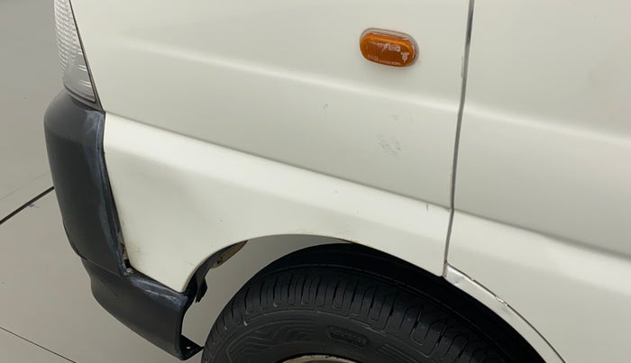 2018 Maruti Eeco 5 STR WITH A/C+HTR, CNG, Manual, 50,180 km, Left fender - Slightly dented