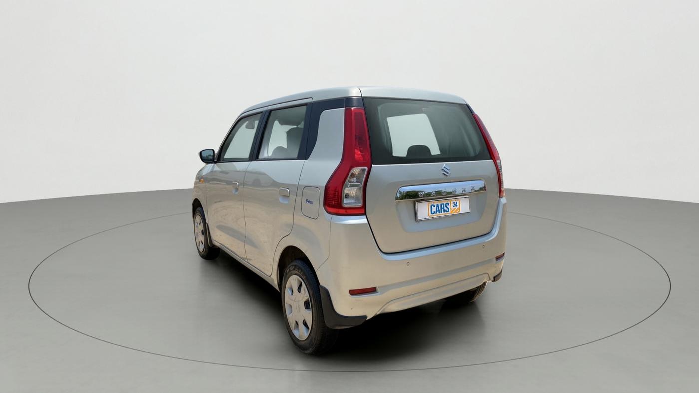 2019 Maruti New Wagon-R VXI (O) 1.2 AMT, Petrol, Automatic, 23,087 km, Left Back Diagonal