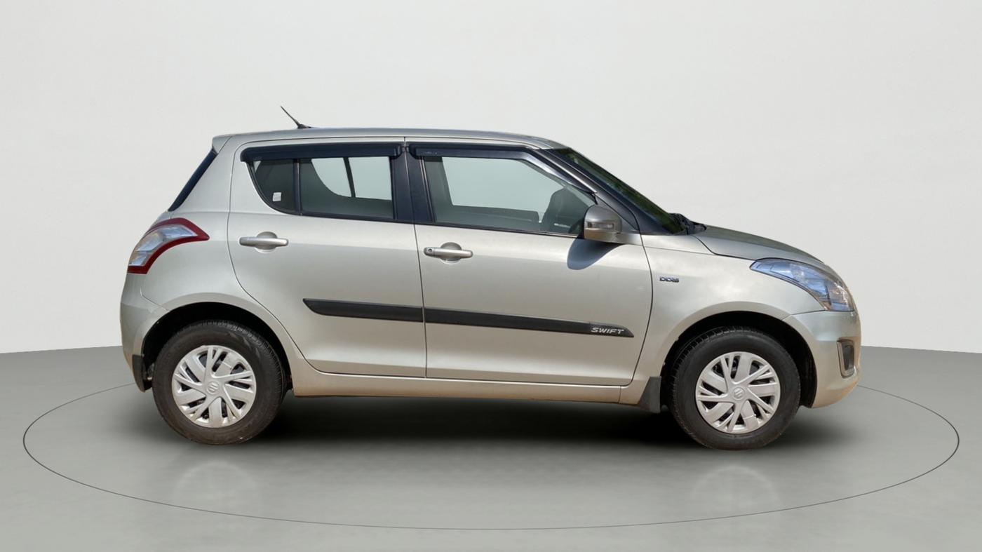 2015 Maruti Swift VDI ABS, Diesel, Manual, 61,711 km, Right Side View