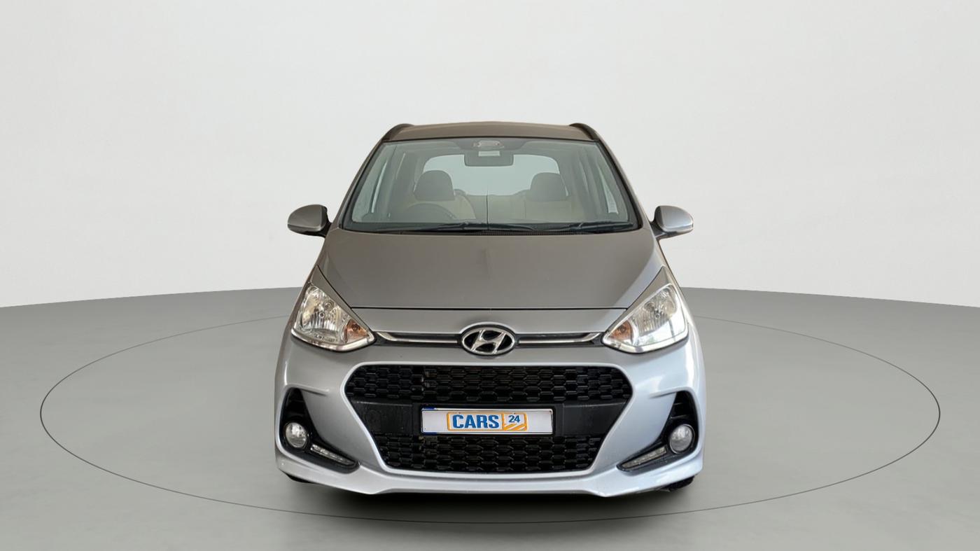 2019 Hyundai Grand i10 SPORTZ 1.2 KAPPA VTVT, Petrol, Manual, 77,363 km, Front