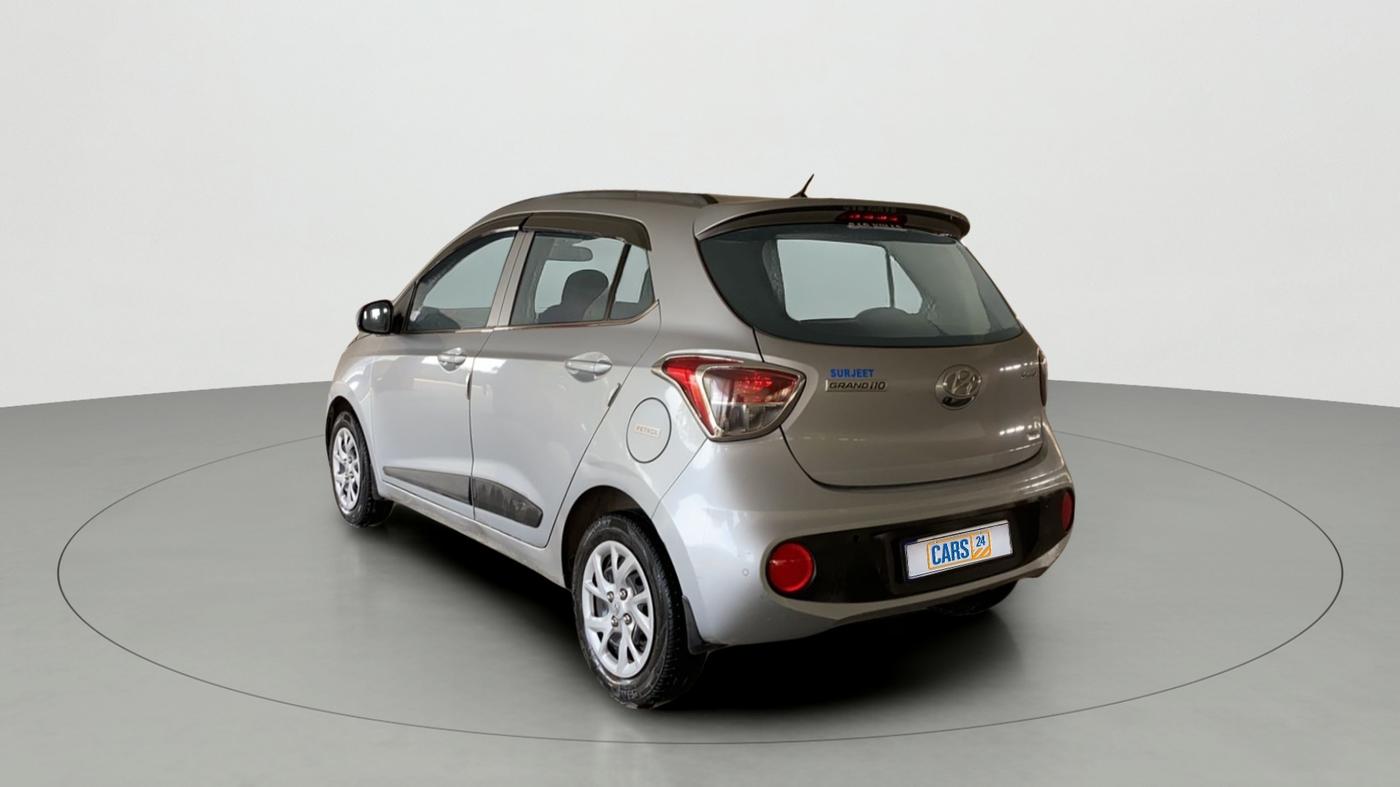 2019 Hyundai Grand i10 SPORTZ 1.2 KAPPA VTVT, Petrol, Manual, 77,363 km, Left Back Diagonal