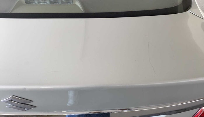 2019 Maruti Dzire VXI, Petrol, Manual, 14,075 km, Dicky (Boot door) - Minor scratches