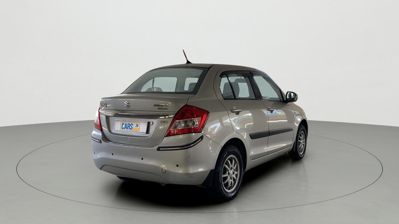 2016 Maruti Swift Dzire VXI, CNG, Manual, 75,613 km, Right Back Diagonal