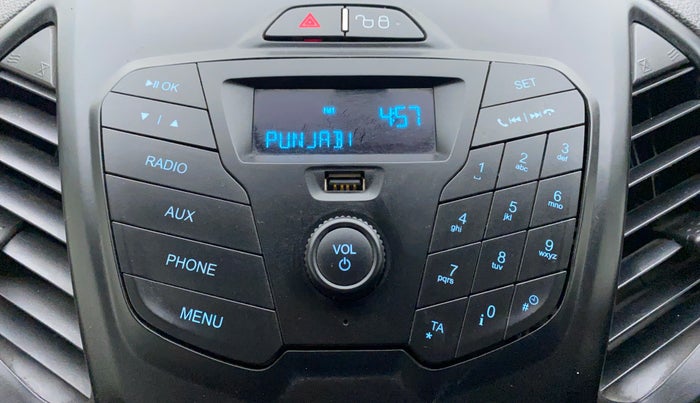 2017 Ford Ecosport 1.5 TREND TI VCT, CNG, Manual, 40,566 km, Infotainment System