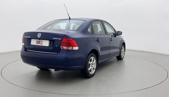 2013 Volkswagen Vento HIGHLINE DIESEL 1.6, Diesel, Manual, 95,631 km, Right Back Diagonal