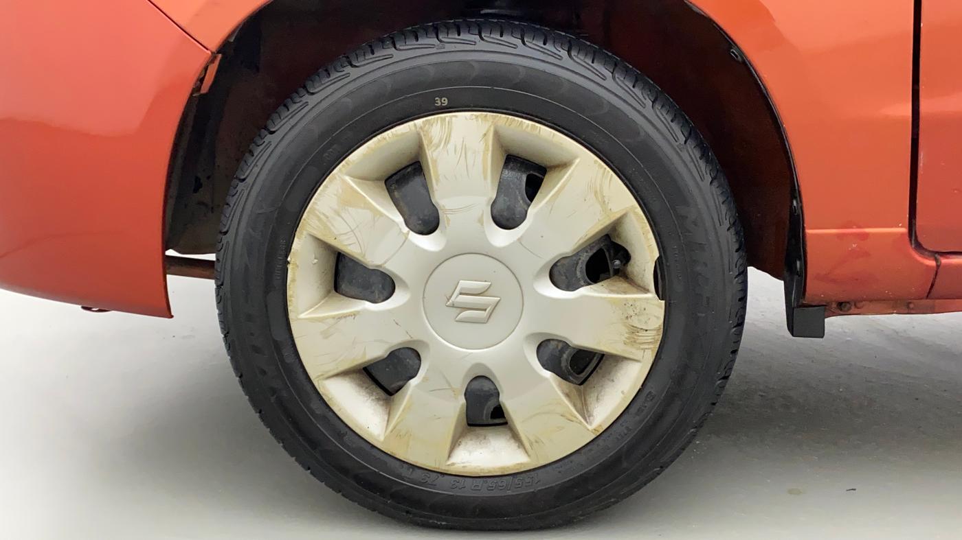 2014 Maruti Alto K10 VXI, Petrol, Manual, 88,918 km, Left Front Wheel