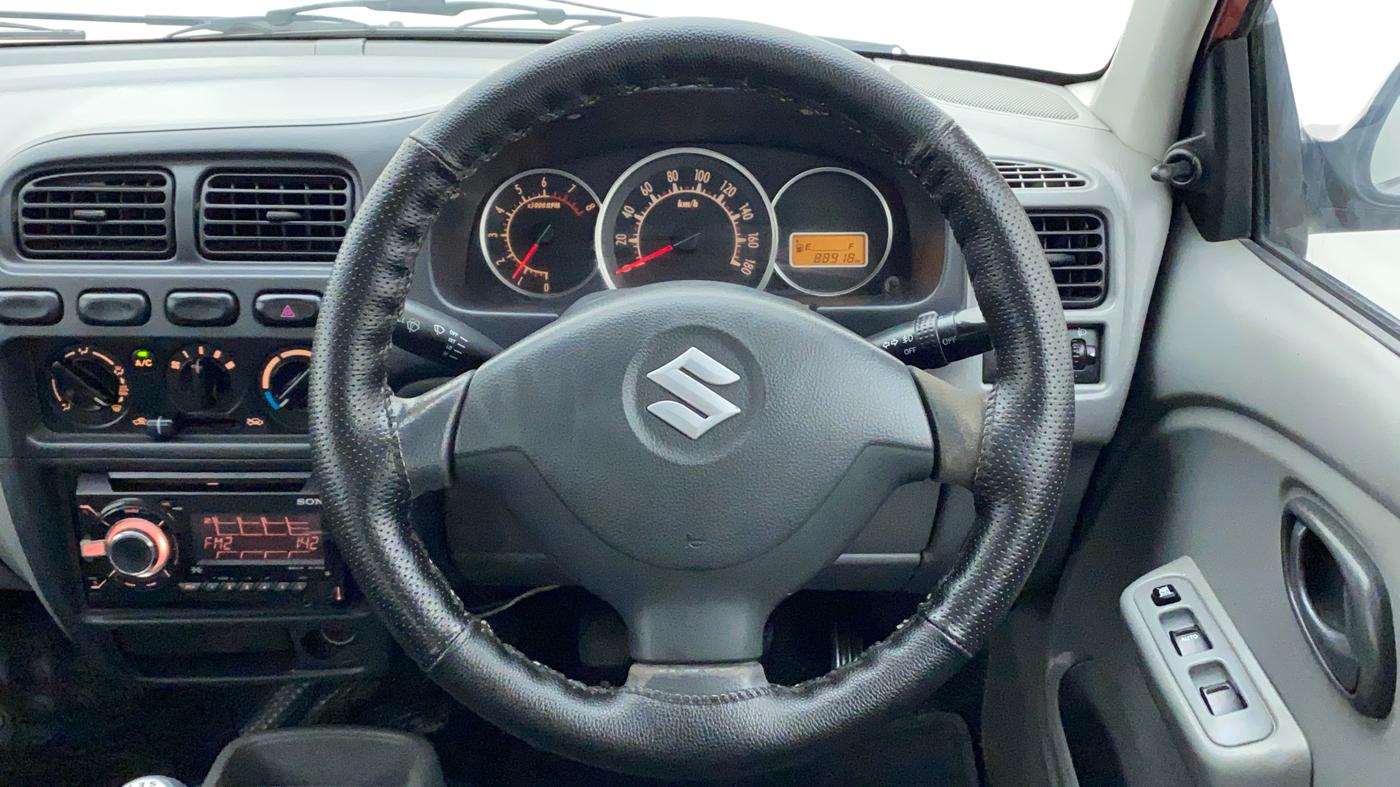 2014 Maruti Alto K10 VXI, Petrol, Manual, 88,918 km, Steering Wheel Close Up