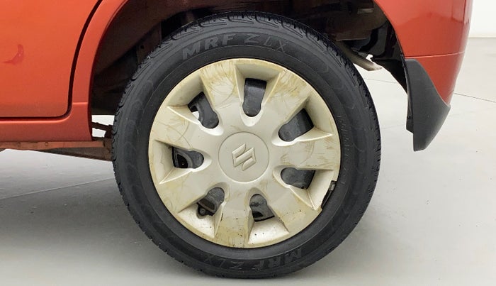 2014 Maruti Alto K10 VXI, Petrol, Manual, 88,918 km, Left Rear Wheel