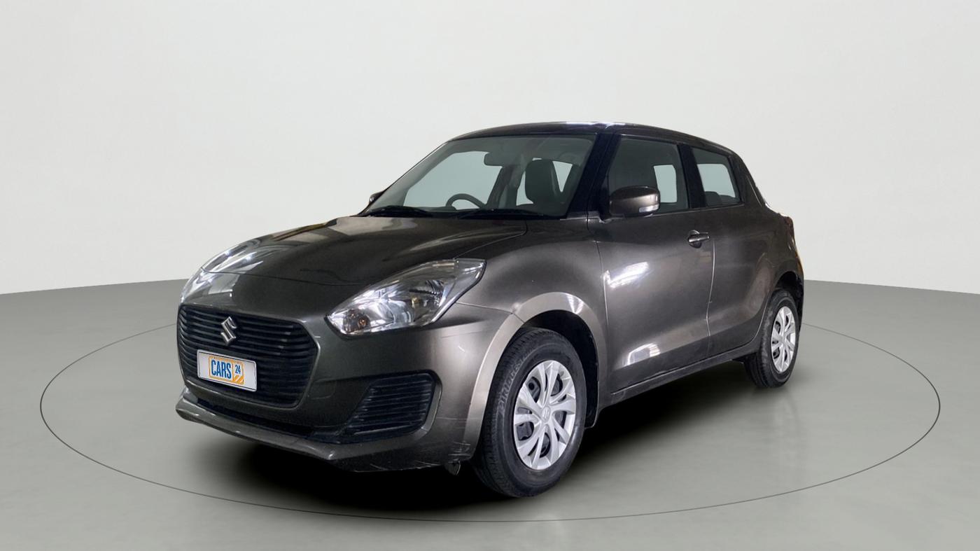 2018 Maruti Swift VXI, Petrol, Manual, 50,479 km, Left Front Diagonal