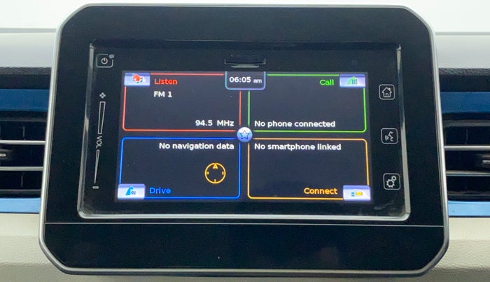 2017 Maruti IGNIS ALPHA 1.2, CNG, Manual, 24,738 km, Infotainment System