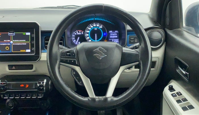 2017 Maruti IGNIS ALPHA 1.2, CNG, Manual, 24,738 km, Steering Wheel Close Up