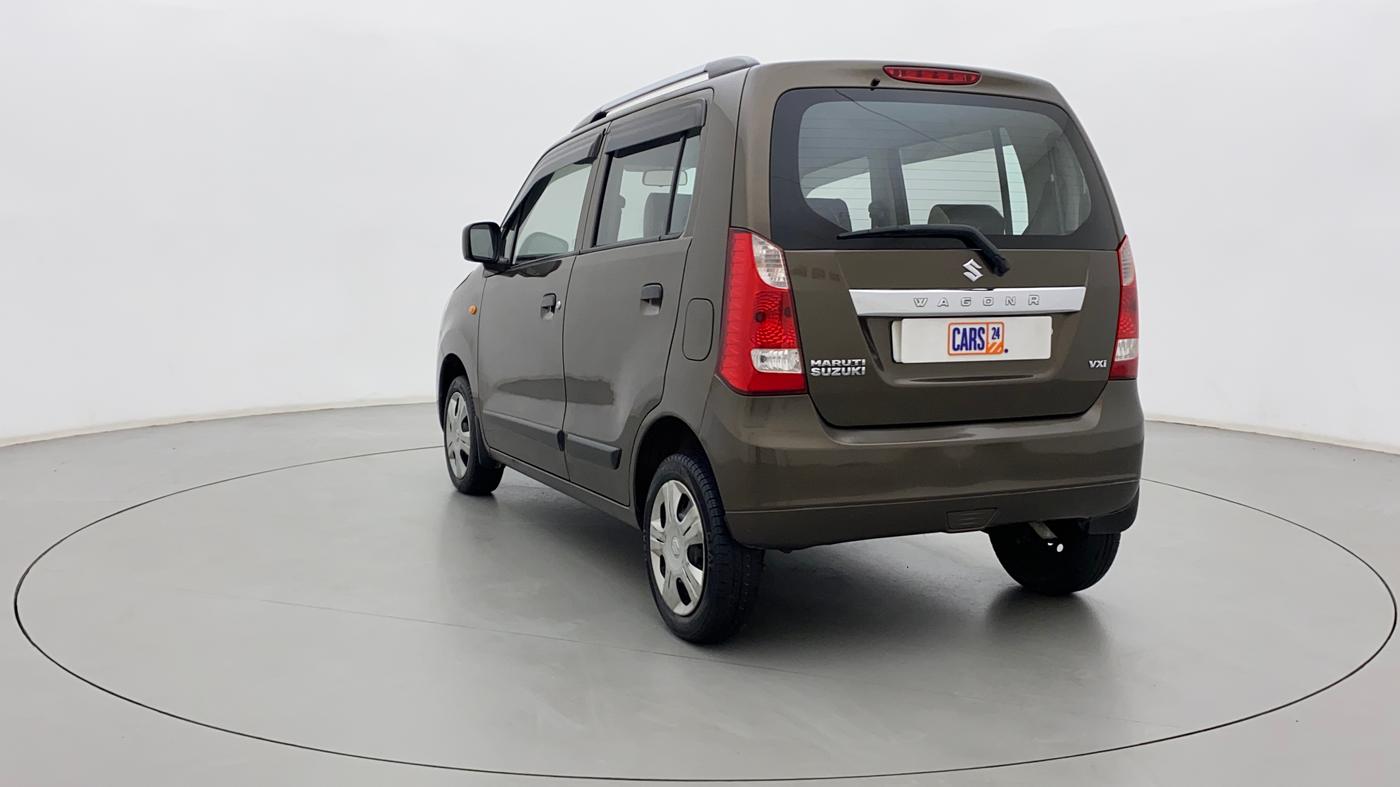 2018 Maruti Wagon R 1.0 VXI, Petrol, Manual, 73,529 km, Left Back Diagonal