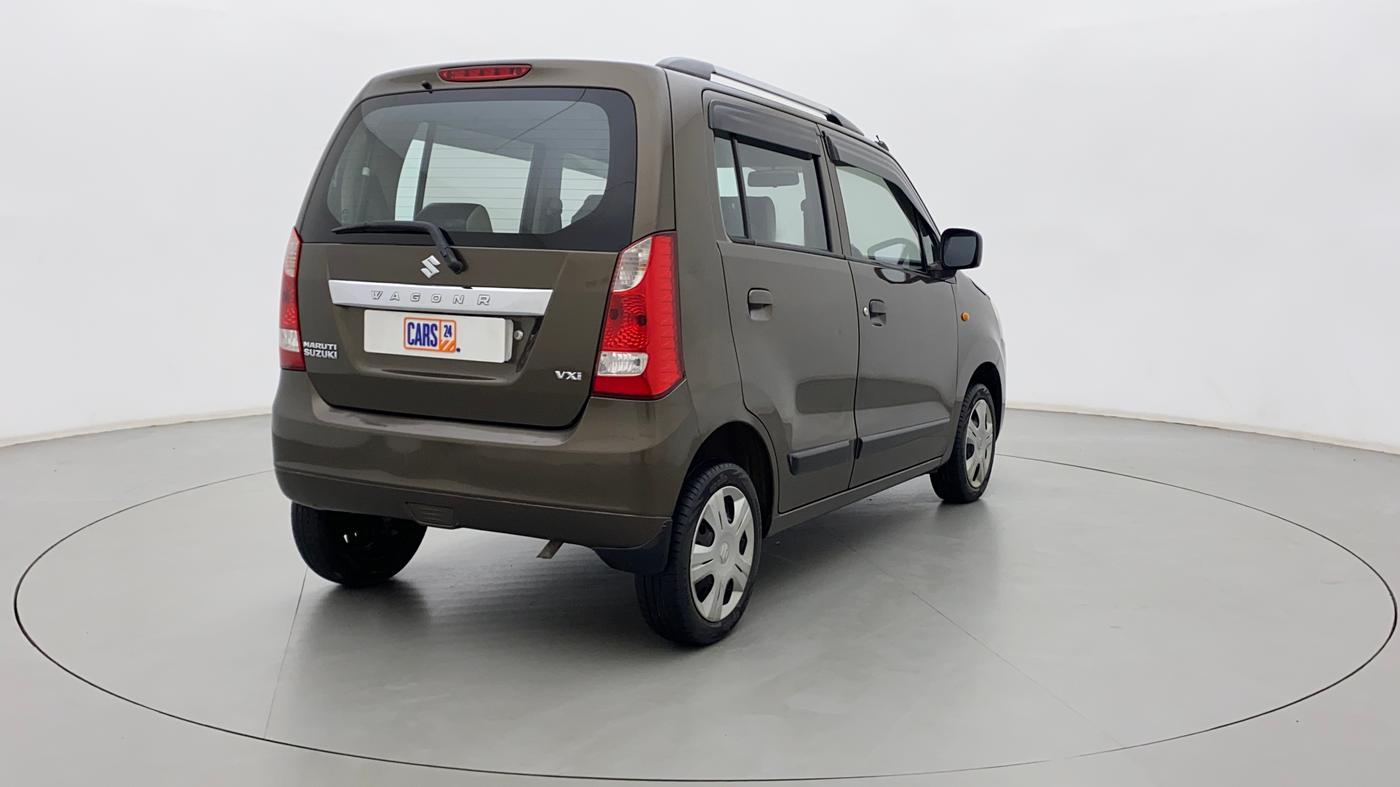 2018 Maruti Wagon R 1.0 VXI, Petrol, Manual, 73,529 km, Right Back Diagonal