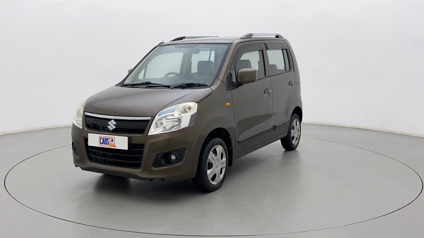 2018 Maruti Wagon R 1.0 VXI, Petrol, Manual, 73,529 km, Left Front Diagonal