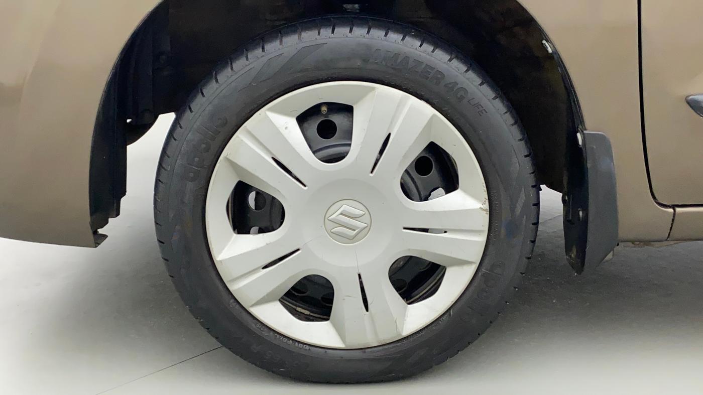 2018 Maruti Wagon R 1.0 VXI, Petrol, Manual, 73,529 km, Left Front Wheel