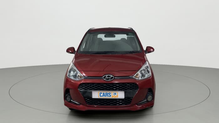 2018 Hyundai Grand i10 SPORTZ AT 1.2 KAPPA VTVT, CNG, Automatic, 15,972 km, Front