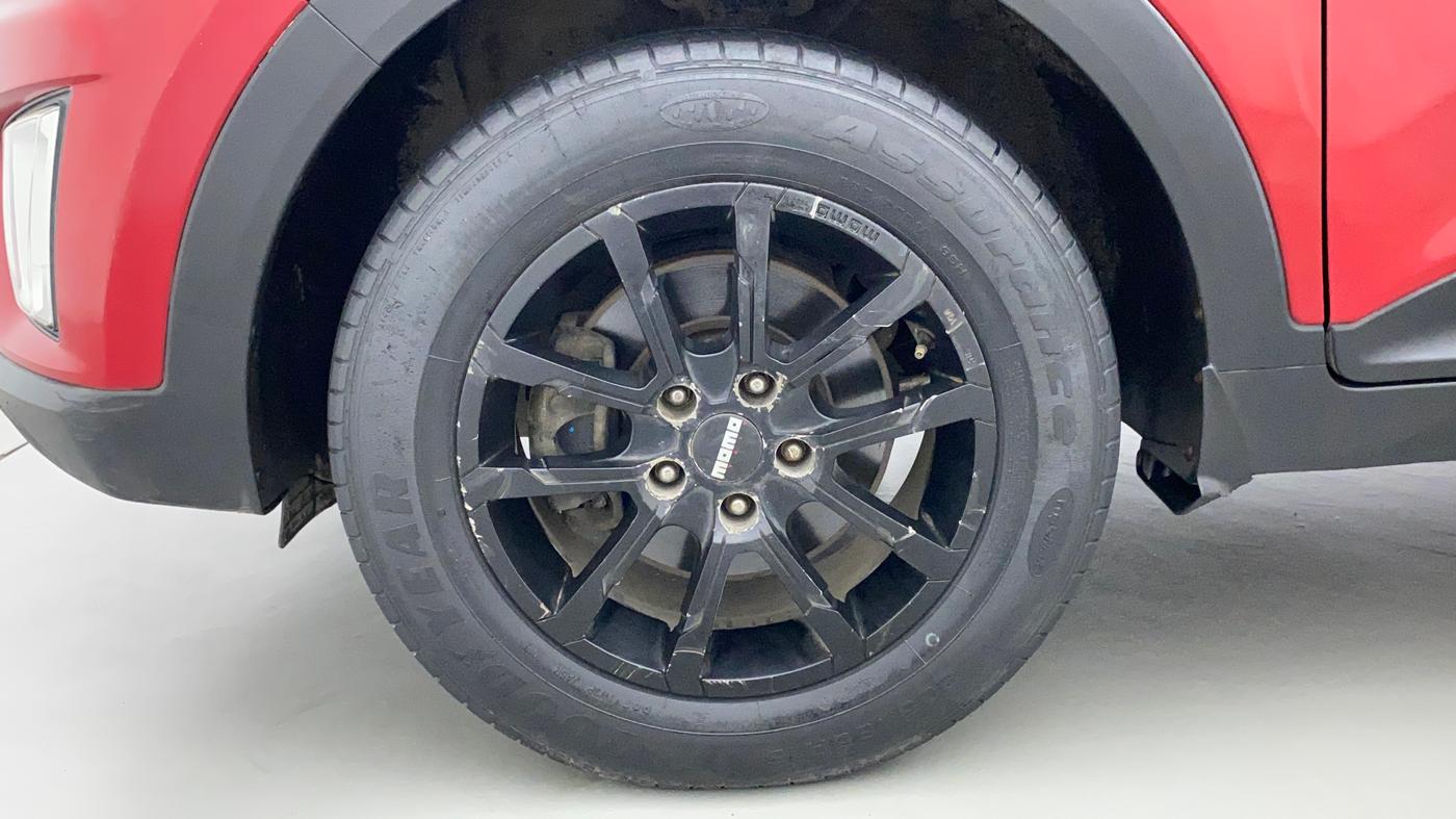 2016 Hyundai Creta S 1.6 PETROL, Petrol, Manual, 50,809 km, Left Front Wheel