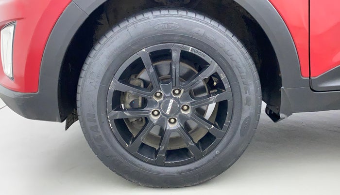 2016 Hyundai Creta S 1.6 PETROL, Petrol, Manual, 50,809 km, Left Front Wheel