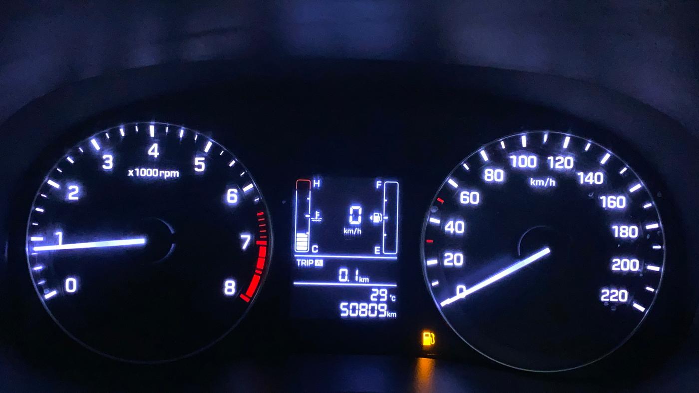 2016 Hyundai Creta S 1.6 PETROL, Petrol, Manual, 50,809 km, Odometer Image