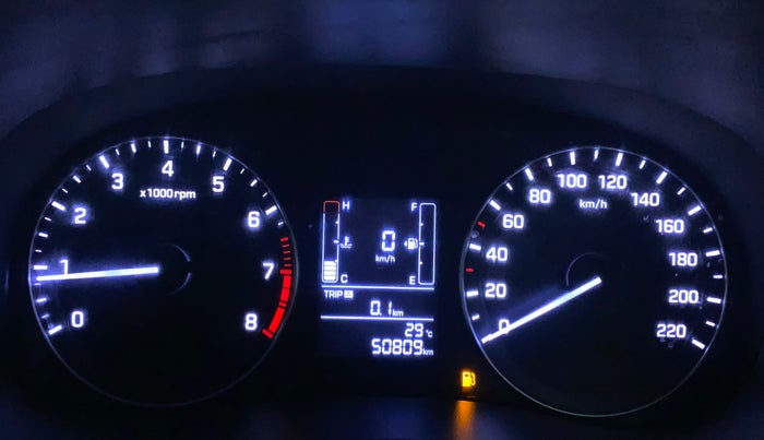 2016 Hyundai Creta S 1.6 PETROL, Petrol, Manual, 50,809 km, Odometer Image