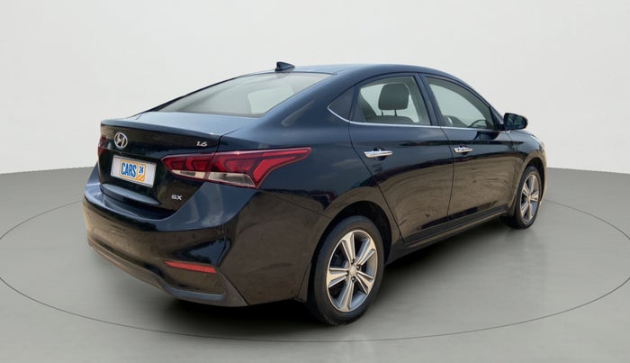 2019 Hyundai Verna 1.6 VTVT SX, Petrol, Manual, 45,085 km, Right Back Diagonal