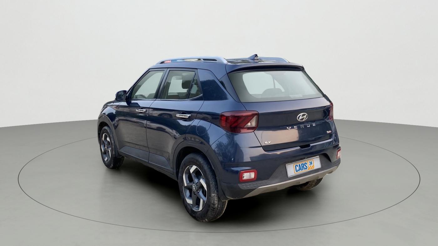 2019 Hyundai VENUE SX PLUS 1.0 TURBO DCT, Petrol, Automatic, 86,626 km, Left Back Diagonal