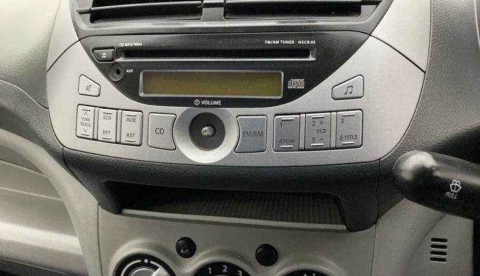 2010 Maruti A Star VXI, Petrol, Manual, 32,236 km, Infotainment system - Button has minor damage