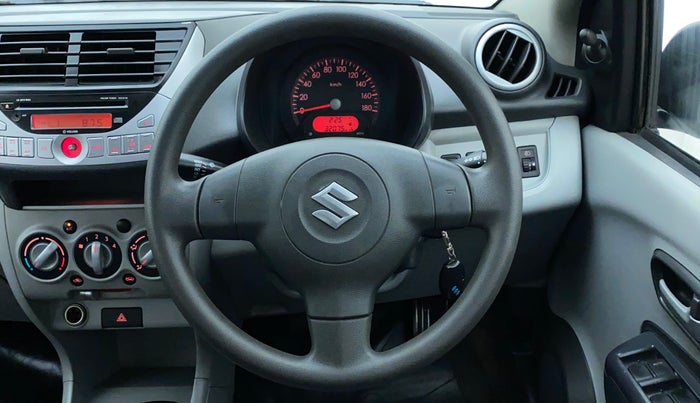 2010 Maruti A Star VXI, Petrol, Manual, 32,236 km, Steering Wheel Close Up