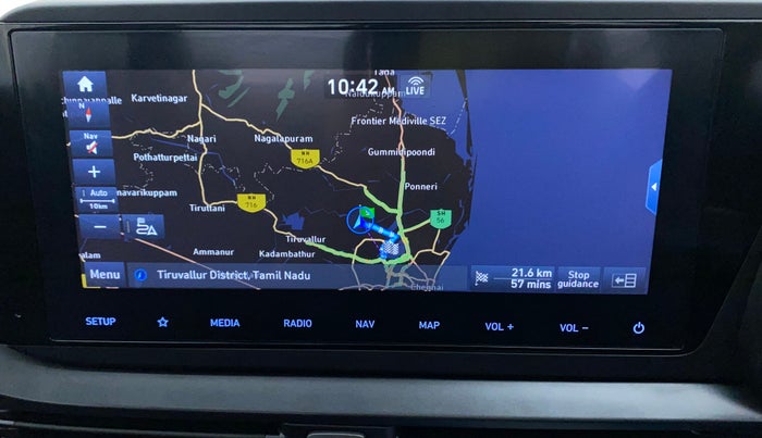 2022 Hyundai NEW I20 N LINE N8 1.0 TURBO GDI DCT DUAL TONE, Petrol, Automatic, 6,840 km, Navigation System