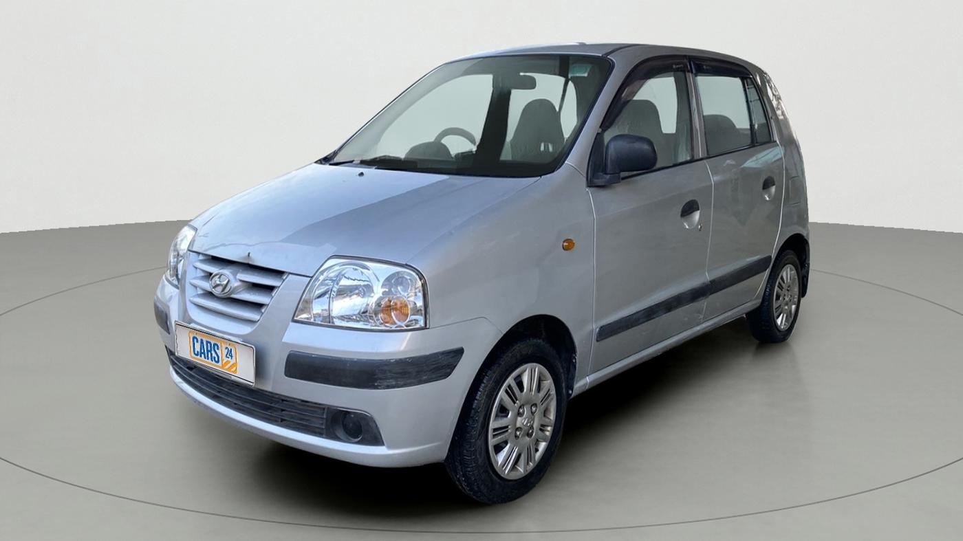 2010 Hyundai Santro Xing GLS, Petrol, Manual, 33,404 km, Left Front Diagonal