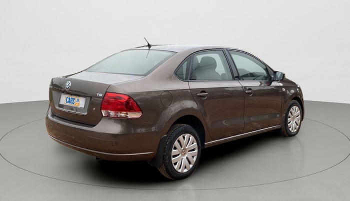 2015 Volkswagen Vento COMFORTLINE 1.2 TSI AT, Petrol, Automatic, 23,883 km, Right Back Diagonal