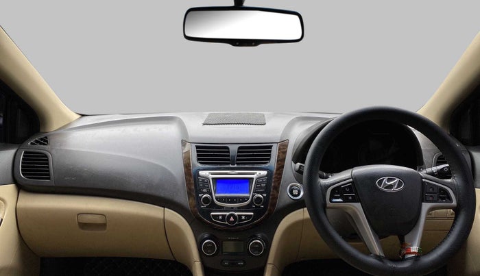 2013 Hyundai Verna FLUIDIC 1.6 VTVT SX AT, Petrol, Automatic, Dashboard