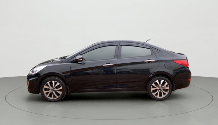 2013 Hyundai Verna FLUIDIC 1.6 VTVT SX AT, Petrol, Automatic, Left Side
