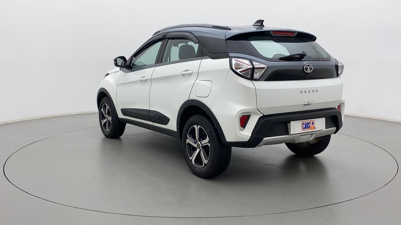 2022 Tata NEXON XZA PLUS (O) PETROL DUAL TONE, Petrol, Automatic, 17,665 km, Left Back Diagonal