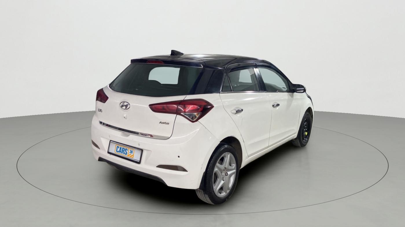 2017 Hyundai Elite i20 ASTA 1.2, Petrol, Manual, 56,138 km, Right Back Diagonal