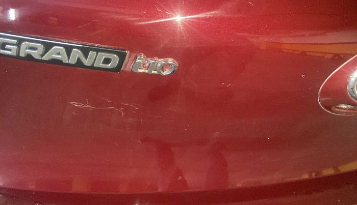 2014 Hyundai Grand i10 ASTA 1.2 KAPPA VTVT, Petrol, Manual, 70,039 km, Dicky (Boot door) - Minor scratches