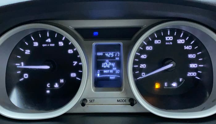 2017 Tata TIGOR XT DIESEL, Diesel, Manual, 42,517 km, Odometer Image