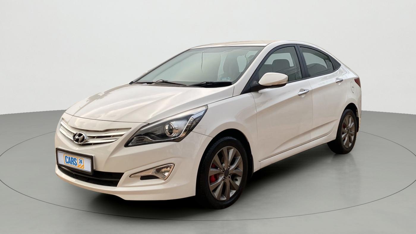 2015 Hyundai Verna FLUIDIC 1.6 CRDI S(O) 4S, Diesel, Manual, 95,690 km, Left Front Diagonal